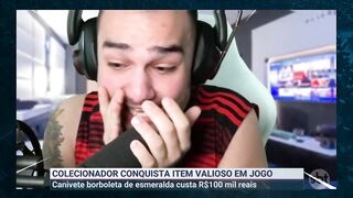 SBT Games: youtuber brasileiro ganha item milionário no Counter Strike | Primeiro Impacto (15/04/22)