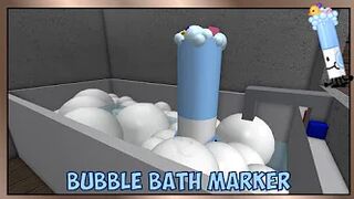 How to get BUBBLE BATH MARKER in Roblox Find the Markers