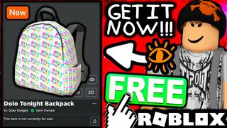 FREE ACCESSORY! HOW TO GET Dolo Tonight Backpack! (ROBLOX Dolo Tonight Concert Experience)