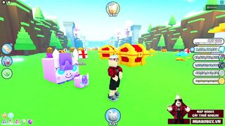 Roblox - Nhờ Đội Cái Tô Trên Đầu Mình Mở Được HUGE PONY Trong Pet Simulator X!