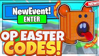 5 NEW SECRET *EASTER* EVENT UPDATE RAINBOW PET CODES In Roblox Giant Simulator!