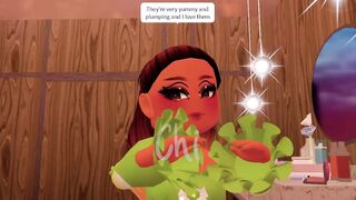 Makeup Tutorial With Ariana Grande-(Meme Roblox)