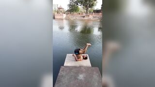 FIVE YOGA TO FIT YOUR BODY//NEAR BIG RIVER//꧁Chͥสnͣdͫrสآ༄ᶦᶰᵈ᭄✿ARJUN࿐ ..