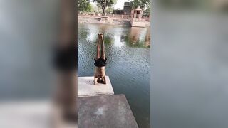 FIVE YOGA TO FIT YOUR BODY//NEAR BIG RIVER//꧁Chͥสnͣdͫrสآ༄ᶦᶰᵈ᭄✿ARJUN࿐ ..