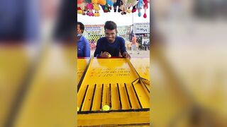 Lucky Ball Funny Gameplay In Besant Nagar Beach || #shorts,#Surprised,#Challenge,#gamingtamizhan