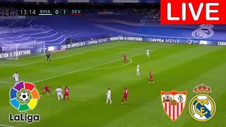 Sevilla vs Real Madrid | Live Stream La Liga Santander Football | Match Today Watch Streaming