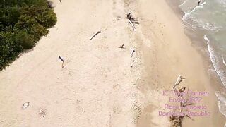 FPV drone @Playa Cangrejo Dominican Republic #fpvdrone #travel #puertoplata