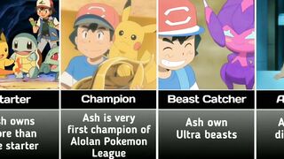 Things only Ash can do || Ash's specialities || Pokemon anime