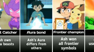 Things only Ash can do || Ash's specialities || Pokemon anime