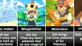 Things only Ash can do || Ash's specialities || Pokemon anime