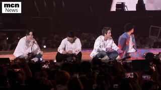 OMG Justin Bieber Attends BTS PTD Vegas Concert w/ wife Hailey REACTS to BTS Performance Comeback