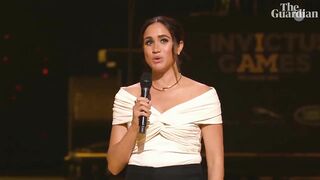 'We stand with you': Harry and Meghan open Invictus Games with tribute to Ukrainians