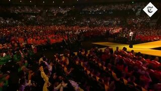 Prince Harry and Meghan Markle welcome celebratory crowd to Invictus Games in The Hague