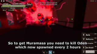 How to Get Muramasa Awakened + Full Showcase | King Legacy