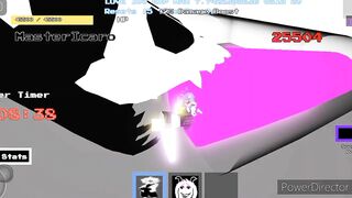 Beating Secret Burst!Chara Boss(+Weapon Showcase) - Roblox Undertale: Last Reset