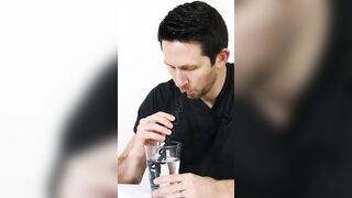 Drinking Through a Tesla Valve Straw