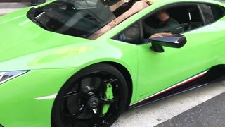 ONLY LAMBORGHINI COMPILATION IN MILAN!