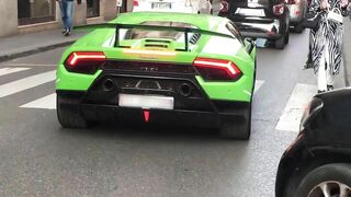 ONLY LAMBORGHINI COMPILATION IN MILAN!