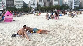 ????????Rio de Janeiro COPACABANA İpanema Beach Walk Tour BRAZİL