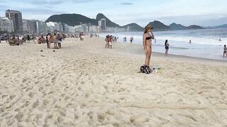 ????????Rio de Janeiro COPACABANA İpanema Beach Walk Tour BRAZİL