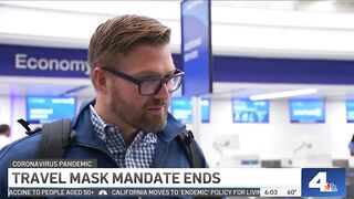 Mixed Reactions at LAX as Travel Mask Mandate Ends | NBCLA