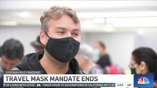 Mixed Reactions at LAX as Travel Mask Mandate Ends | NBCLA