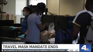 Mixed Reactions at LAX as Travel Mask Mandate Ends | NBCLA