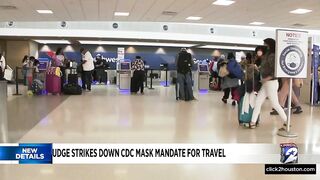 Federal judge strikes down CDC Mask Mandate for travel