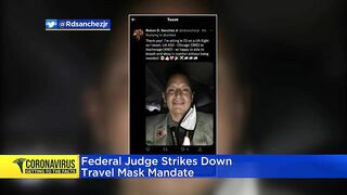 Federal judge strikes down travel mask mandate, but no change yet on CTA or Metra