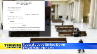 Federal judge strikes down travel mask mandate, but no change yet on CTA or Metra