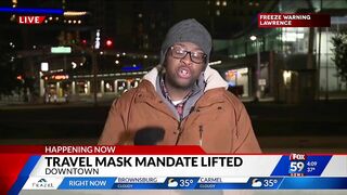 Travel mask mandate lifted