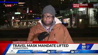 Travel mask mandate lifted