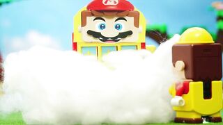 LEGO Super Mario stopmotion anime!「Lego mario slot machine」レゴマリオスロットマシーン