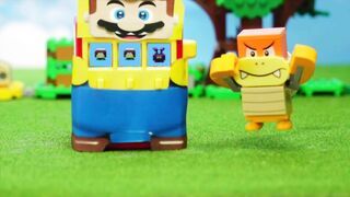 LEGO Super Mario stopmotion anime!「Lego mario slot machine」レゴマリオスロットマシーン