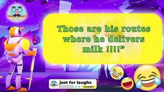 Funny jokes - The milkman's will