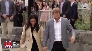 Prince Harry and Meghan Markle Show PDA at 2022 Invictus Games