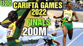 CARIFTA GAMES 2022 | Brianna Lyston WINS ???????? Girls U20 200m FINALS EASILY #cariftagames #200M