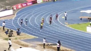 CARIFTA GAMES 2022 | Brianna Lyston WINS ???????? Girls U20 200m FINALS EASILY #cariftagames #200M