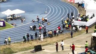 CARIFTA GAMES 2022 | Brianna Lyston WINS ???????? Girls U20 200m FINALS EASILY #cariftagames #200M