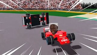 The Roblox F1 Car crash experience! (FUNNY MOMENTS)