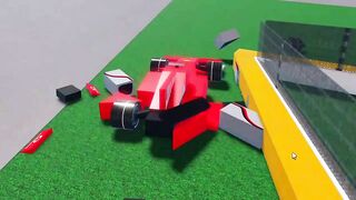 The Roblox F1 Car crash experience! (FUNNY MOMENTS)