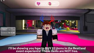 [EVENT] How to buy 12 BEATLAND ITEMS in BEATLAND | Roblox