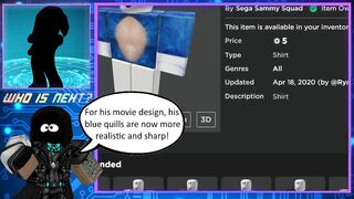 How to make Sonic in ROBLOX