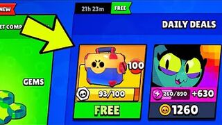 I't???? GIFTS FOR ME?!?! FROM SUPERCELL?????? - Brawl stars