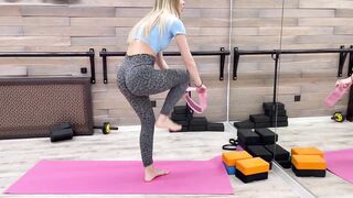 Fitness pumping for hips, leg stretching | Contortion and Yoga Training