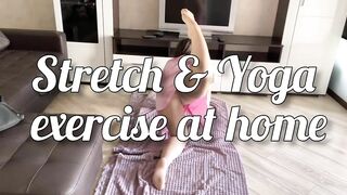 Spirituality Yoga & Stretching Exercise At Home #contortion #yoga #stretching #flexibility