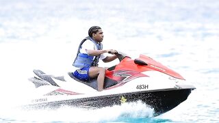 Rihanna and asap Rocky enjoy time on the beach in Barbados ????????