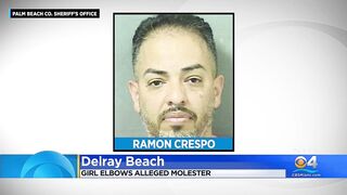 Florida Girl Elbows Delray Beach Alleged Molester