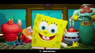 Bob esponja batalha pela fenda do bikini Cena final