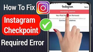 How To Fix Instagram Checkpoint Required Error [2022] Is Instagram Down Again? Insta Privacy Check